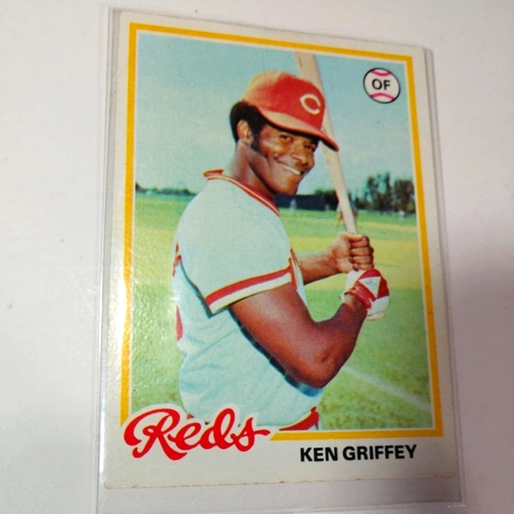 🩸1978 TOPPS KEN GRIFFEY CINCINNATI REDS